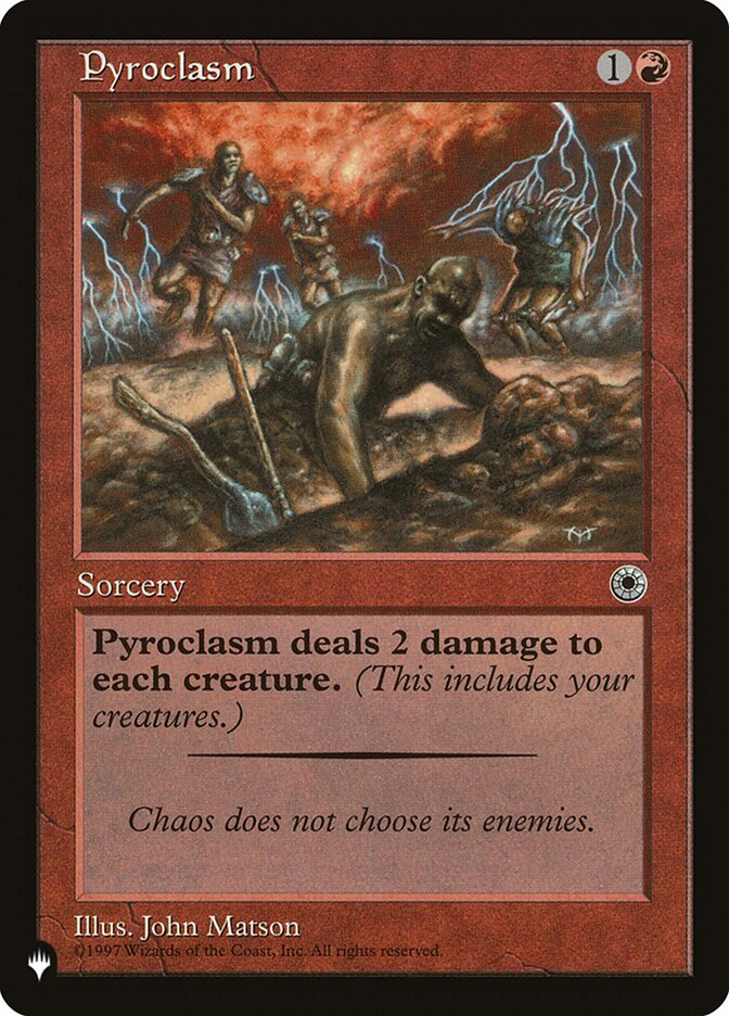 Pyroclasm [The List] MTG Single Magic: The Gathering | Red Claw Gaming