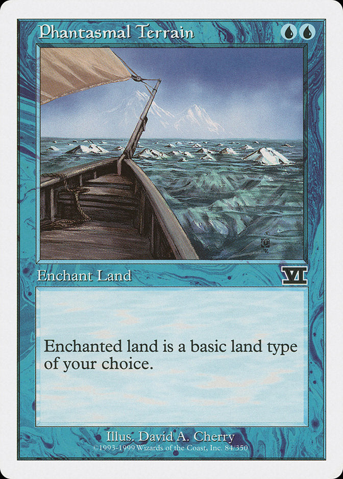 Phantasmal Terrain [Classic Sixth Edition] MTG Single Magic: The Gathering | Red Claw Gaming