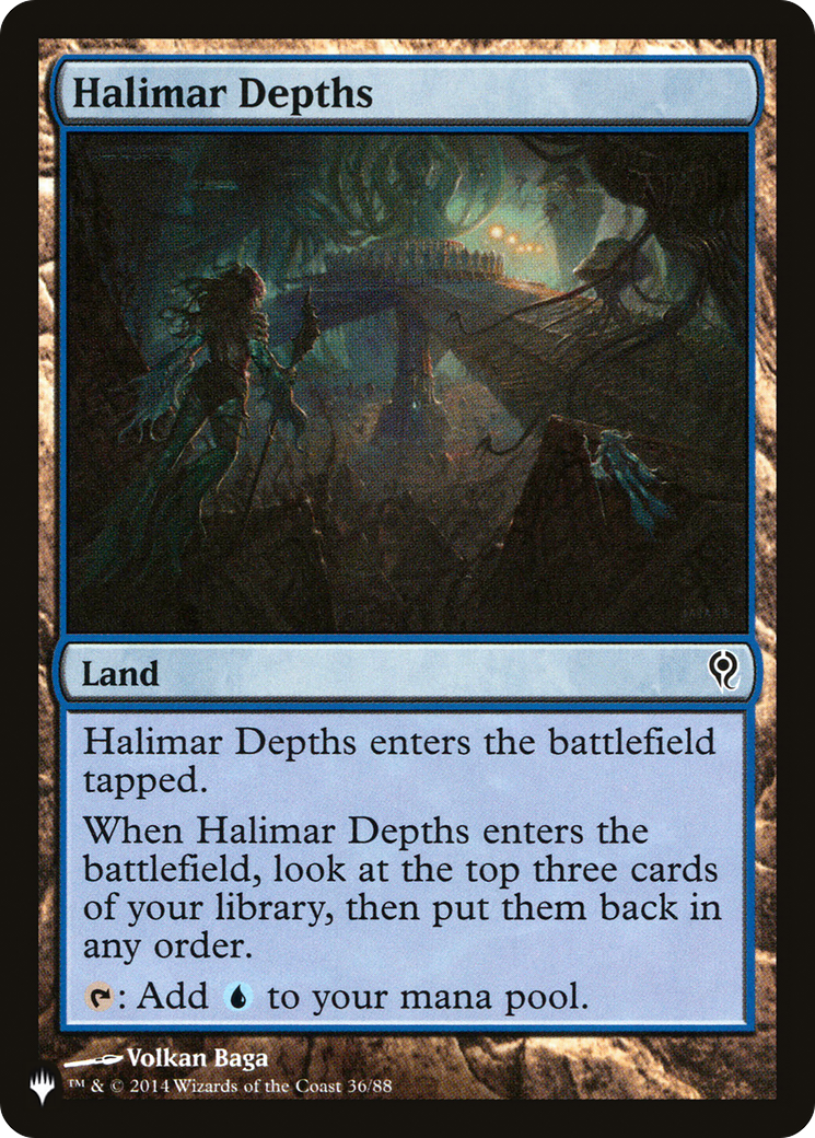 Halimar Depths [The List] MTG Single Magic: The Gathering | Red Claw Gaming