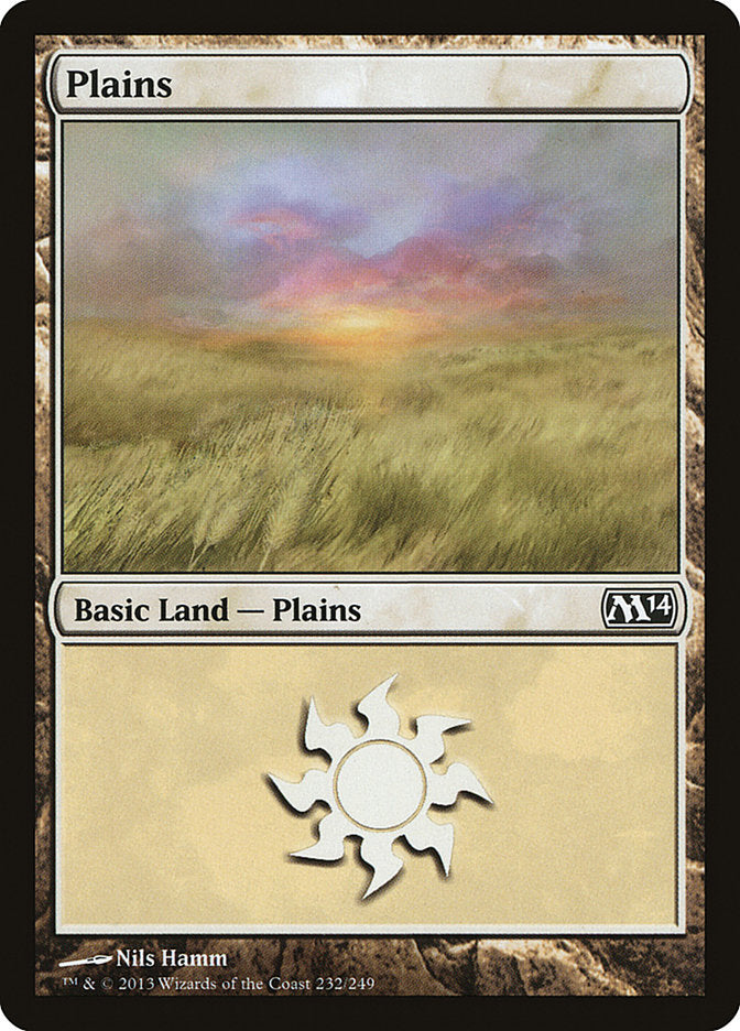 Plains (232) [Magic 2014] MTG Single Magic: The Gathering | Red Claw Gaming
