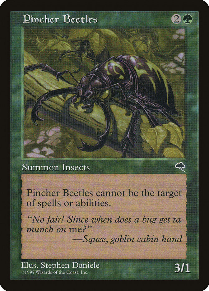 Pincher Beetles [Tempest] MTG Single Magic: The Gathering | Red Claw Gaming