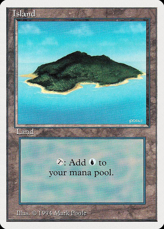 Island (296) [Summer Magic / Edgar] MTG Single Magic: The Gathering | Red Claw Gaming