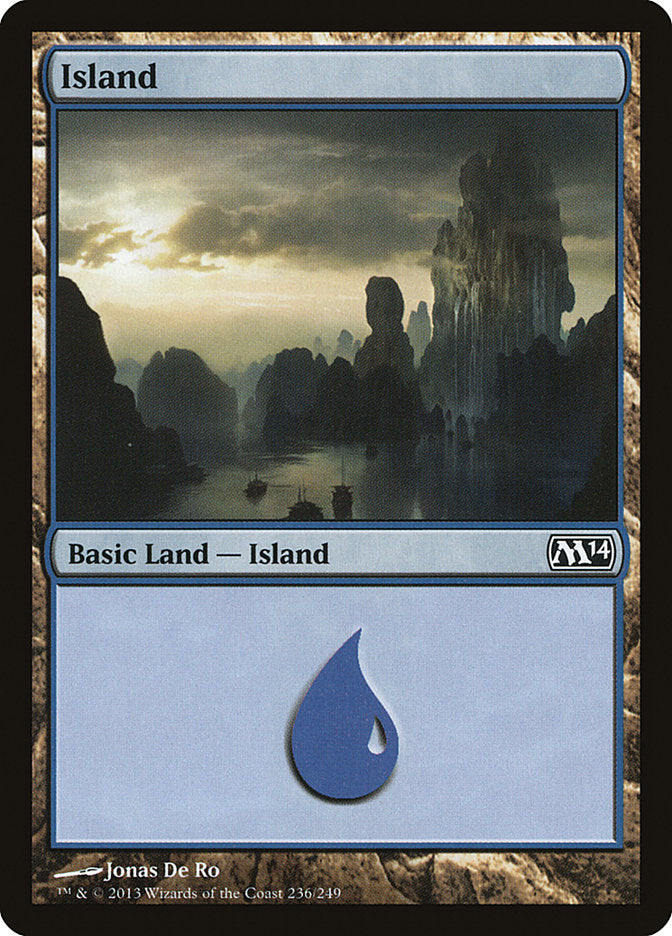 Island (236) [Magic 2014] MTG Single Magic: The Gathering | Red Claw Gaming