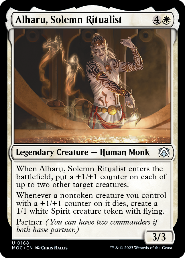 Alharu, Solemn Ritualist [March of the Machine Commander] MTG Single Magic: The Gathering    | Red Claw Gaming