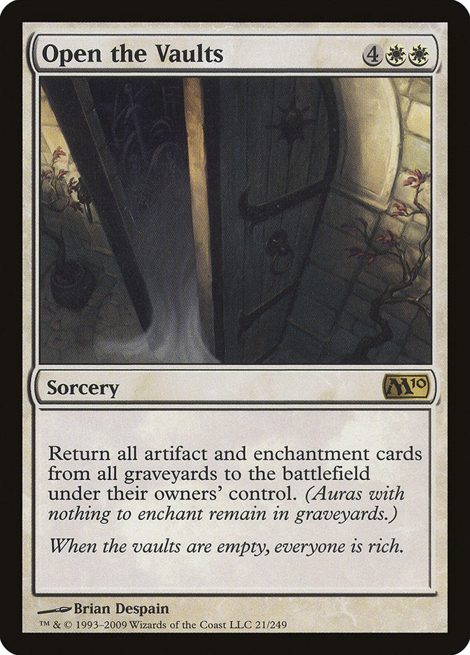 Open the Vaults [Magic 2010] MTG Single Magic: The Gathering | Red Claw Gaming