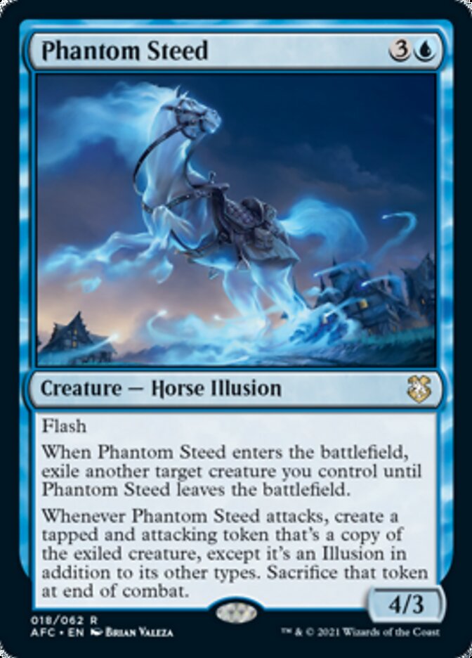 Phantom Steed [Dungeons & Dragons: Adventures in the Forgotten Realms Commander] MTG Single Magic: The Gathering | Red Claw Gaming
