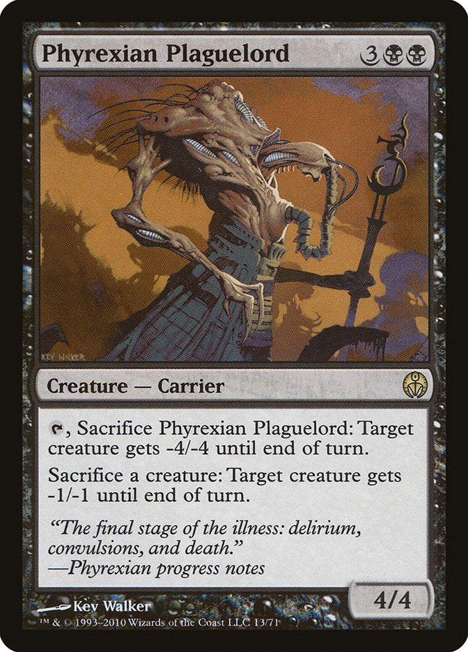 Phyrexian Plaguelord [Duel Decks: Phyrexia vs. the Coalition] MTG Single Magic: The Gathering | Red Claw Gaming