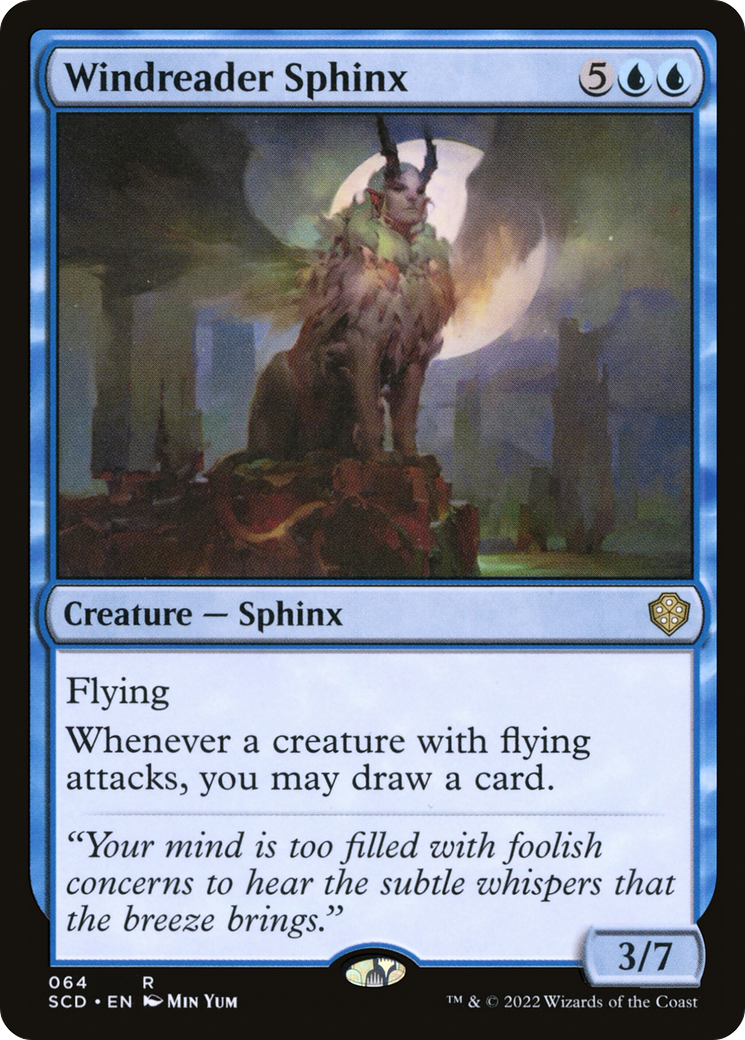 Windreader Sphinx [Starter Commander Decks] MTG Single Magic: The Gathering | Red Claw Gaming