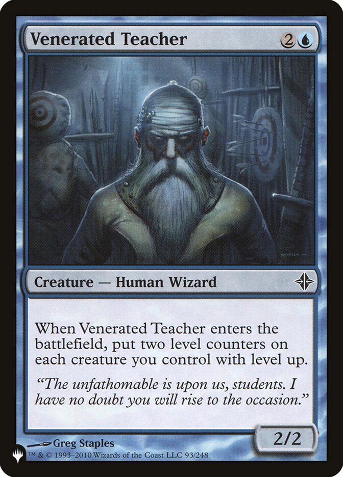 Venerated Teacher [The List] MTG Single Magic: The Gathering | Red Claw Gaming