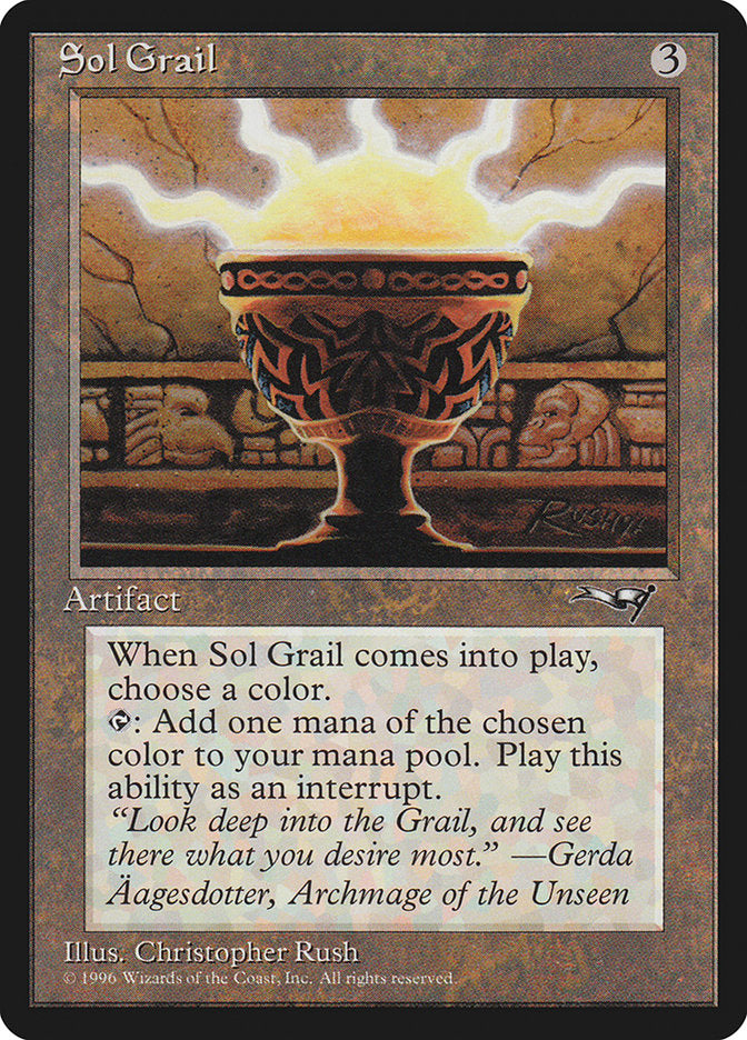 Sol Grail [Alliances] MTG Single Magic: The Gathering | Red Claw Gaming