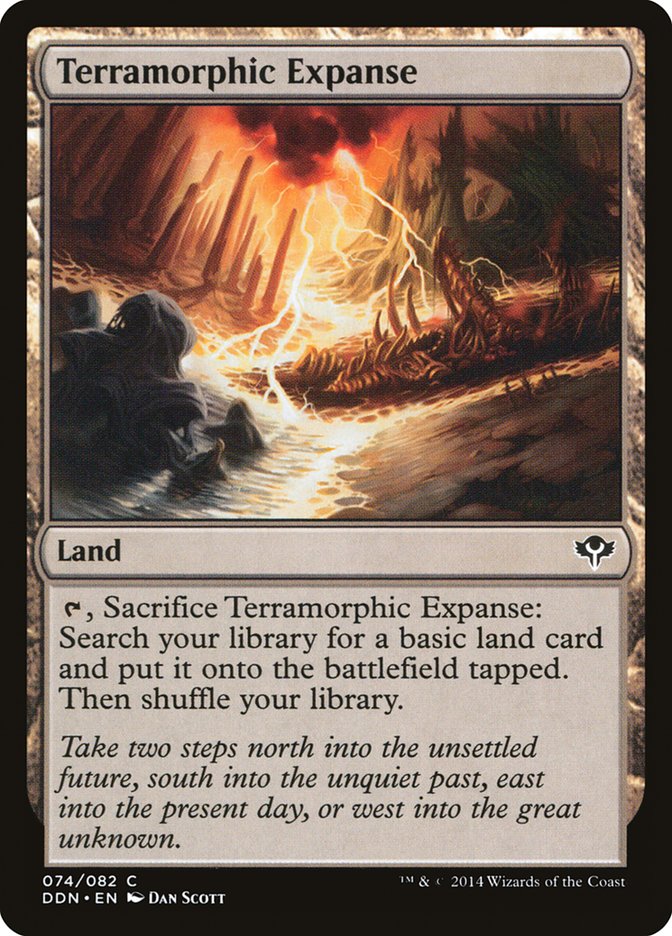 Terramorphic Expanse [Duel Decks: Speed vs. Cunning] MTG Single Magic: The Gathering | Red Claw Gaming