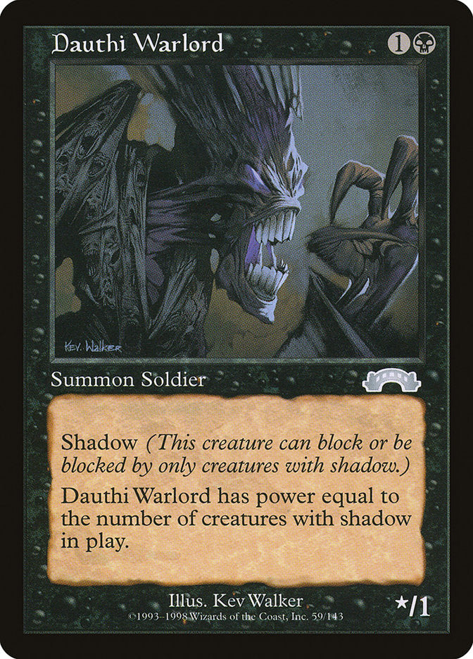 Dauthi Warlord [Exodus] MTG Single Magic: The Gathering | Red Claw Gaming