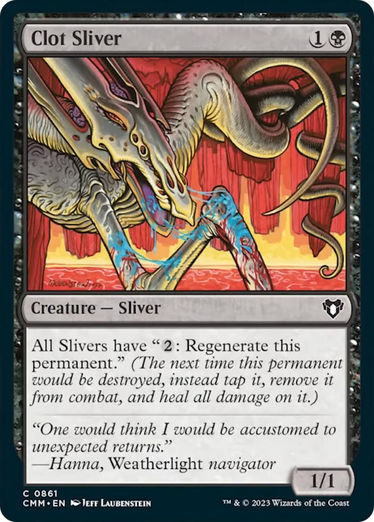 Clot Sliver [Commander Masters] MTG Single Magic: The Gathering | Red Claw Gaming