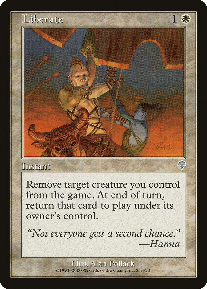 Liberate [Invasion] MTG Single Magic: The Gathering | Red Claw Gaming
