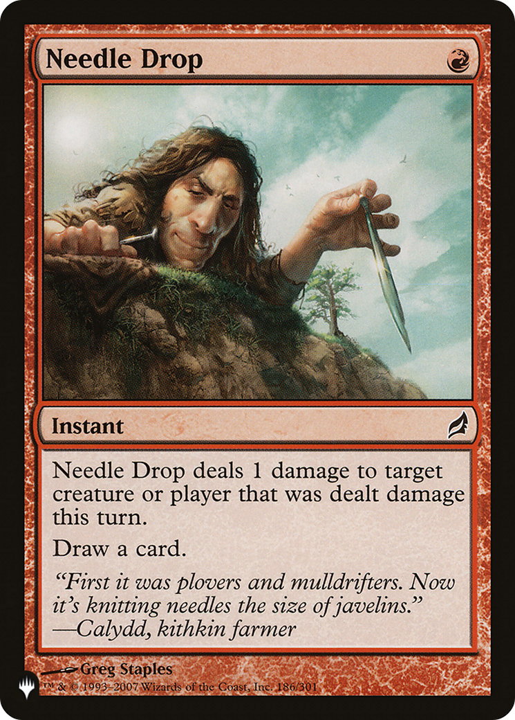 Needle Drop [The List] MTG Single Magic: The Gathering | Red Claw Gaming