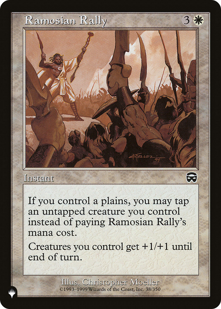 Ramosian Rally [The List] MTG Single Magic: The Gathering | Red Claw Gaming