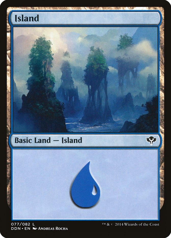Island (77) [Duel Decks: Speed vs. Cunning] MTG Single Magic: The Gathering | Red Claw Gaming