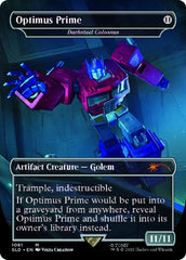 Darksteel Colossus - Optimus Prime (Borderless) [Secret Lair Drop Series] MTG Single Magic: The Gathering | Red Claw Gaming