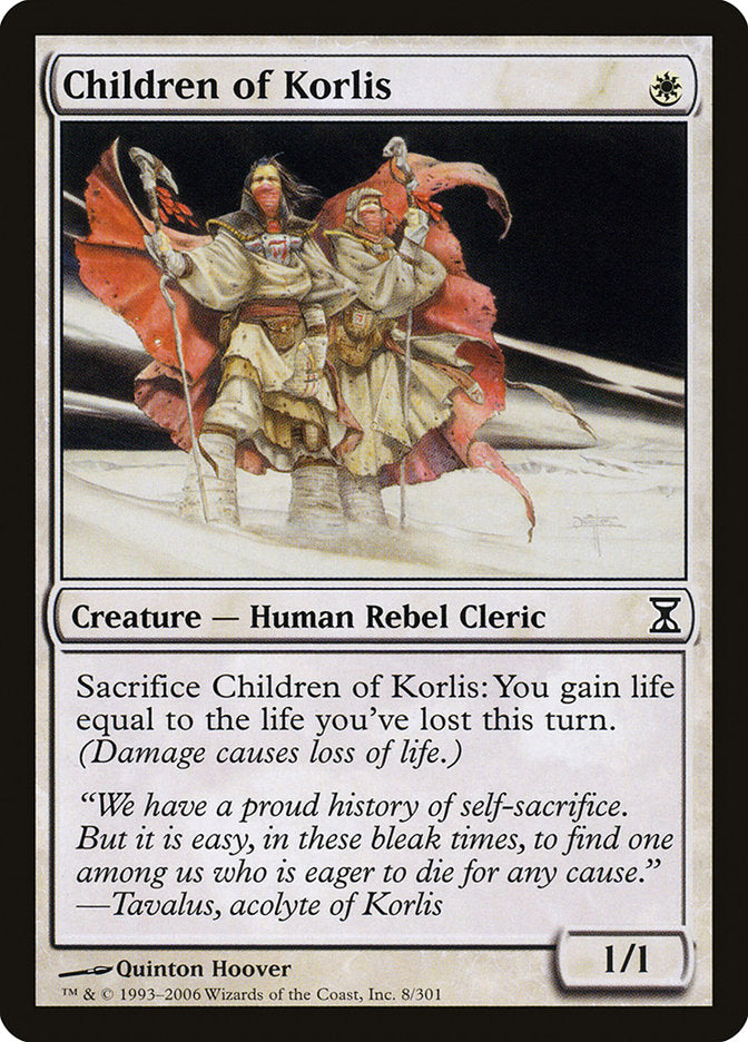Children of Korlis [Time Spiral] MTG Single Magic: The Gathering | Red Claw Gaming