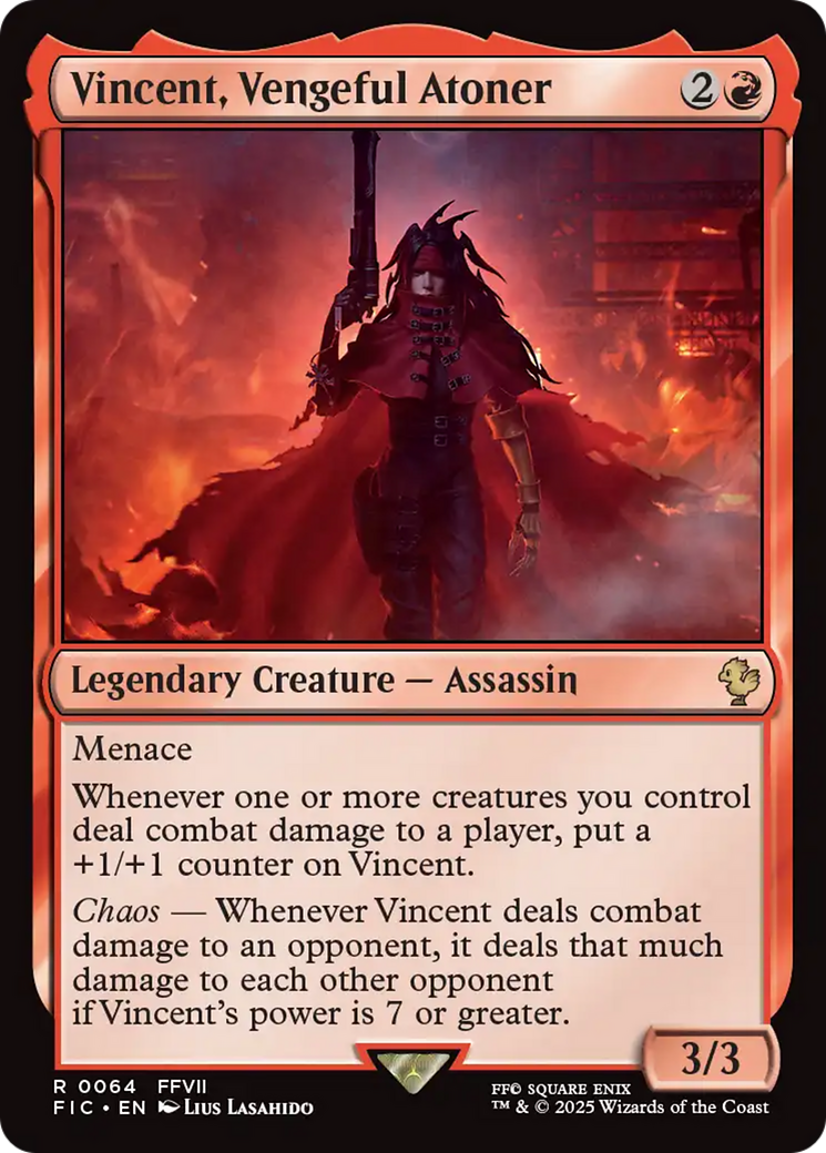 Vincent, Vengeful Atoner [FINAL FANTASY Commander] MTG Single Magic: The Gathering | Red Claw Gaming