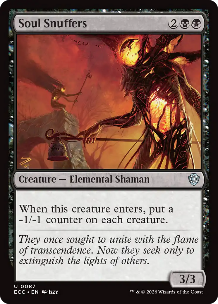 Soul Snuffers [Lorwyn Eclipsed Commander] MTG Single Magic: The Gathering | Red Claw Gaming