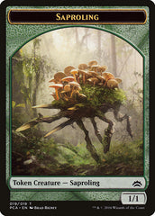 Dragon // Saproling Double-Sided Token [Planechase Anthology Tokens] MTG Single Magic: The Gathering | Red Claw Gaming