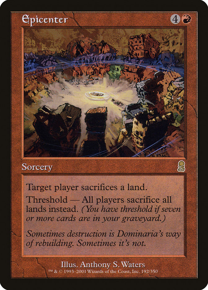 Epicenter [Odyssey] MTG Single Magic: The Gathering | Red Claw Gaming