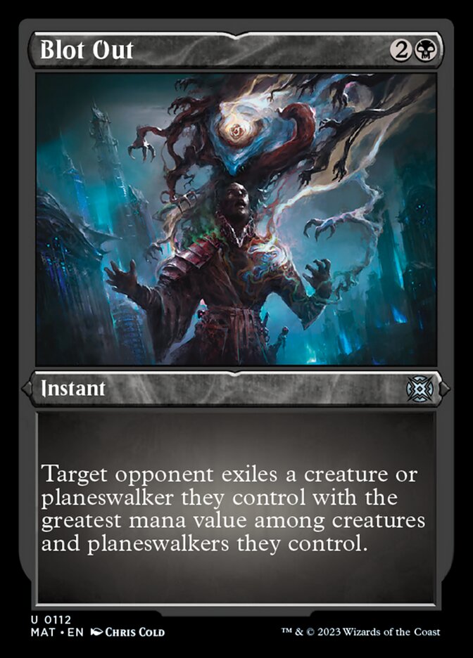 Blot Out (Foil Etched) [March of the Machine: The Aftermath] MTG Single Magic: The Gathering | Red Claw Gaming