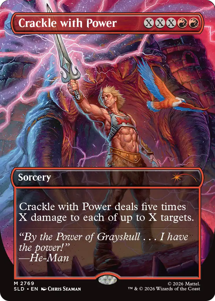 Crackle with Power [Secret Lair Drop Series] | Red Claw Gaming