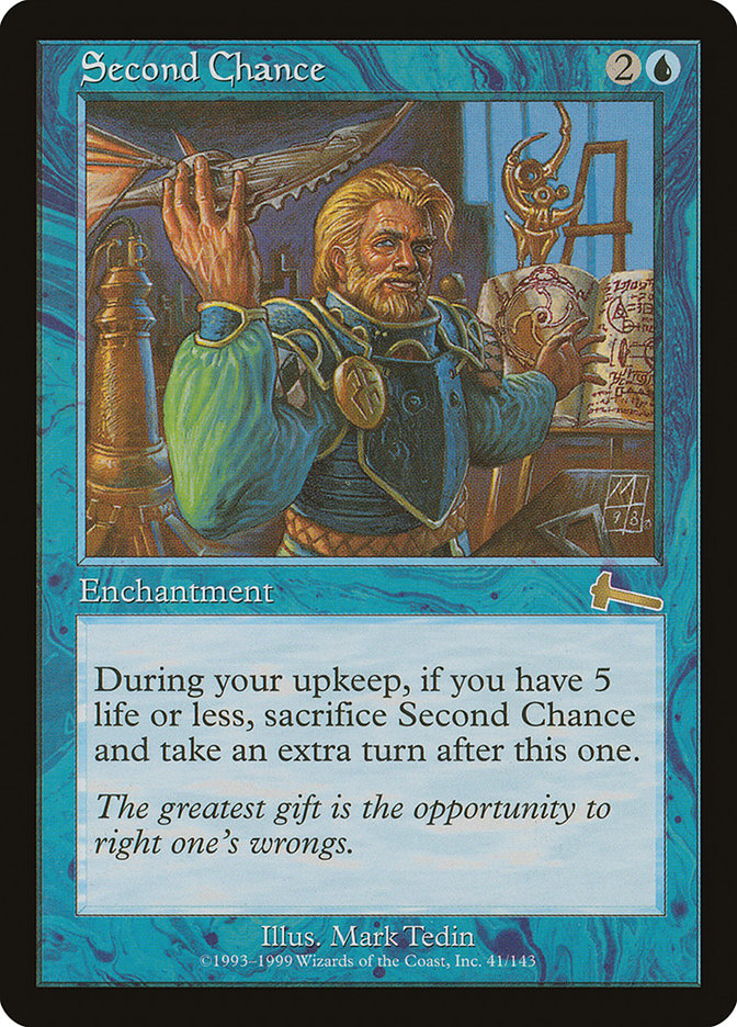 Second Chance [Urza's Legacy] MTG Single Magic: The Gathering | Red Claw Gaming