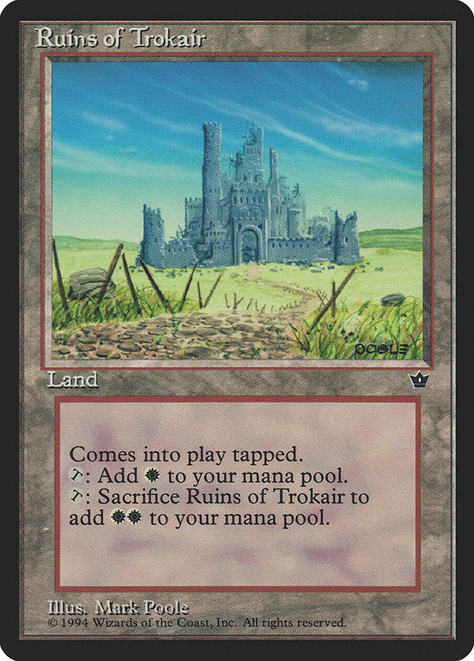 Ruins of Trokair [Fallen Empires] MTG Single Magic: The Gathering | Red Claw Gaming