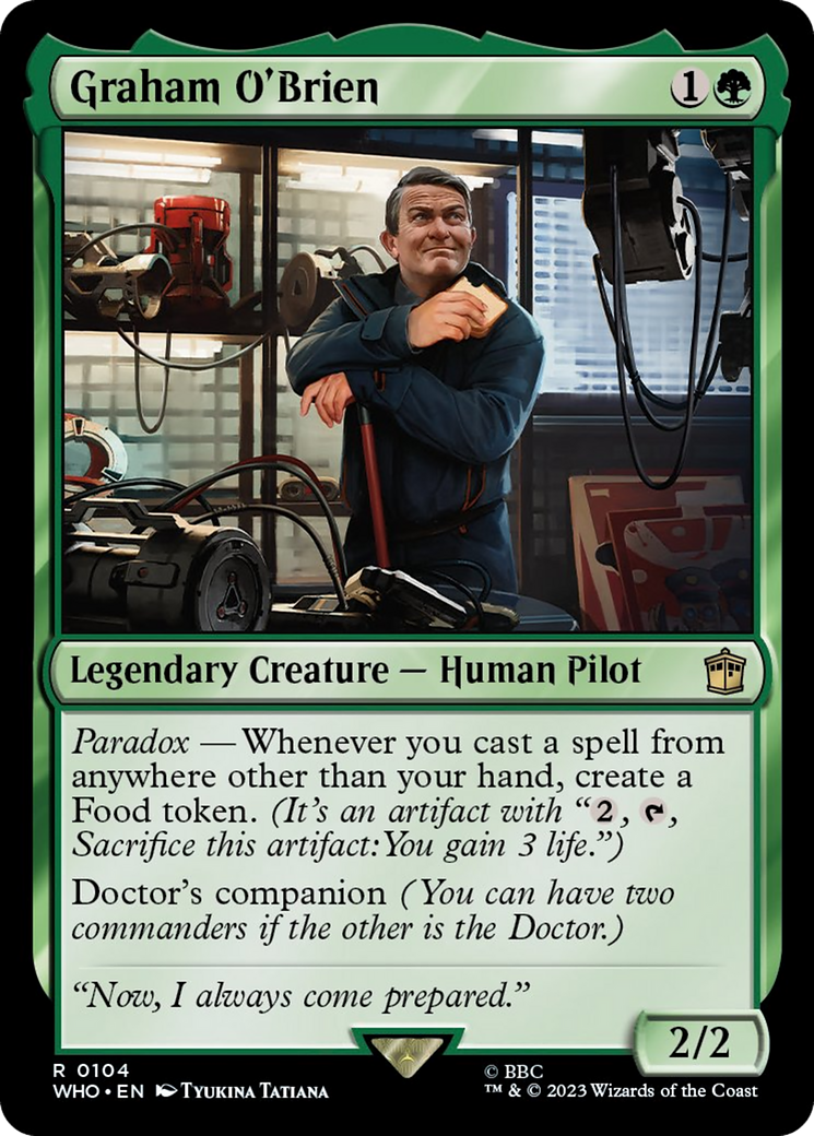 Graham O'Brien [Doctor Who] MTG Single Magic: The Gathering | Red Claw Gaming