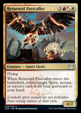 Returned Pastcaller [Strixhaven: School of Mages] MTG Single Magic: The Gathering | Red Claw Gaming