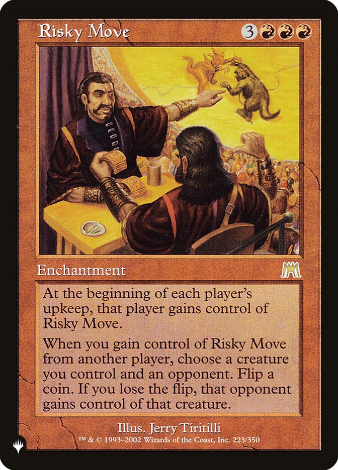 Risky Move [Secret Lair: Heads I Win, Tails You Lose] MTG Single Magic: The Gathering | Red Claw Gaming