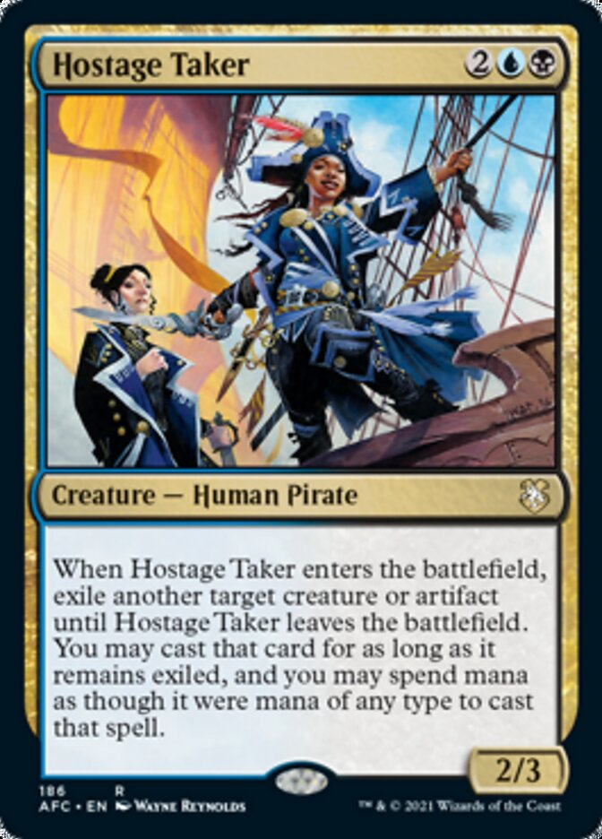 Hostage Taker [Dungeons & Dragons: Adventures in the Forgotten Realms Commander] MTG Single Magic: The Gathering | Red Claw Gaming