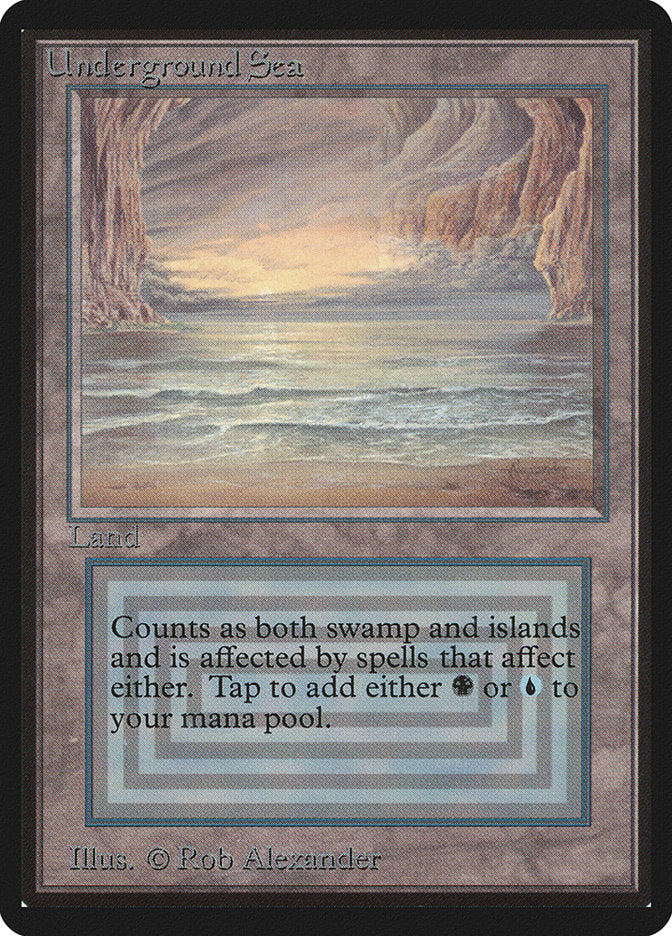 Underground Sea [Beta Edition] MTG Single Magic: The Gathering | Red Claw Gaming
