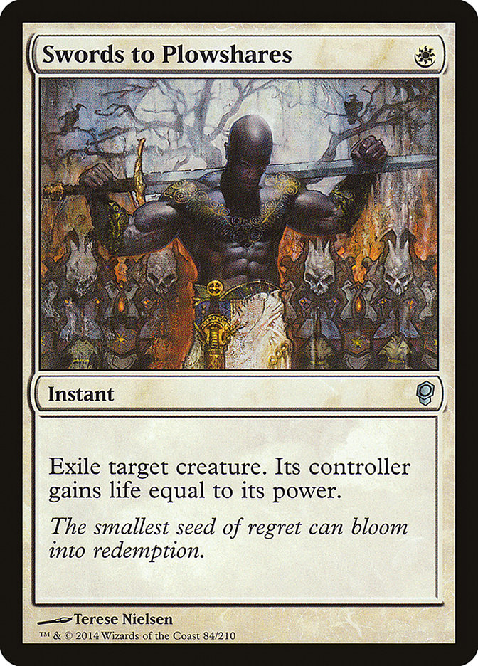 Swords to Plowshares [Conspiracy] MTG Single Magic: The Gathering | Red Claw Gaming