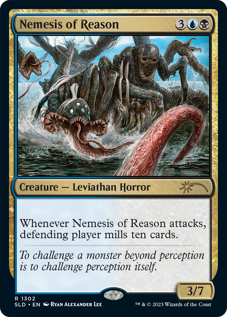 Nemesis of Reason [Secret Lair Drop Series] MTG Single Magic: The Gathering | Red Claw Gaming
