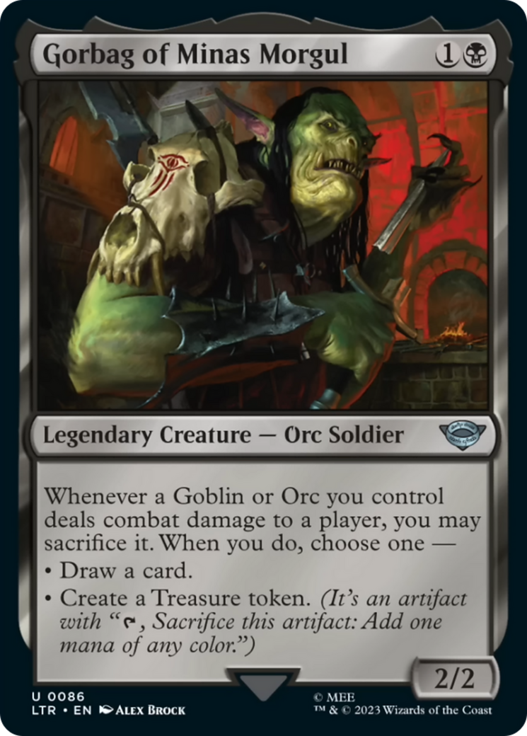 Gorbag of Minas Morgul [The Lord of the Rings: Tales of Middle-Earth] MTG Single Magic: The Gathering | Red Claw Gaming
