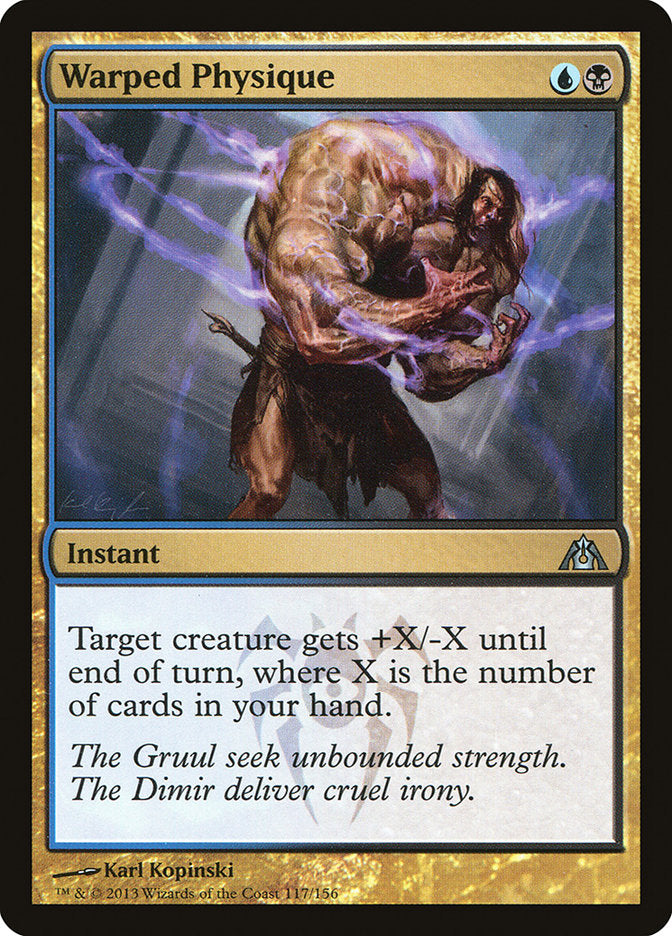 Warped Physique [Dragon's Maze] MTG Single Magic: The Gathering | Red Claw Gaming