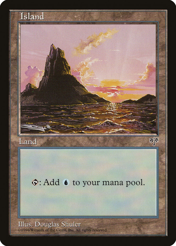 Island (Sunset) [Mirage] MTG Single Magic: The Gathering | Red Claw Gaming