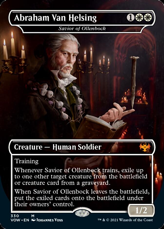 Savior of Ollenbock - Abraham Van Helsing [Innistrad: Crimson Vow] MTG Single Magic: The Gathering | Red Claw Gaming
