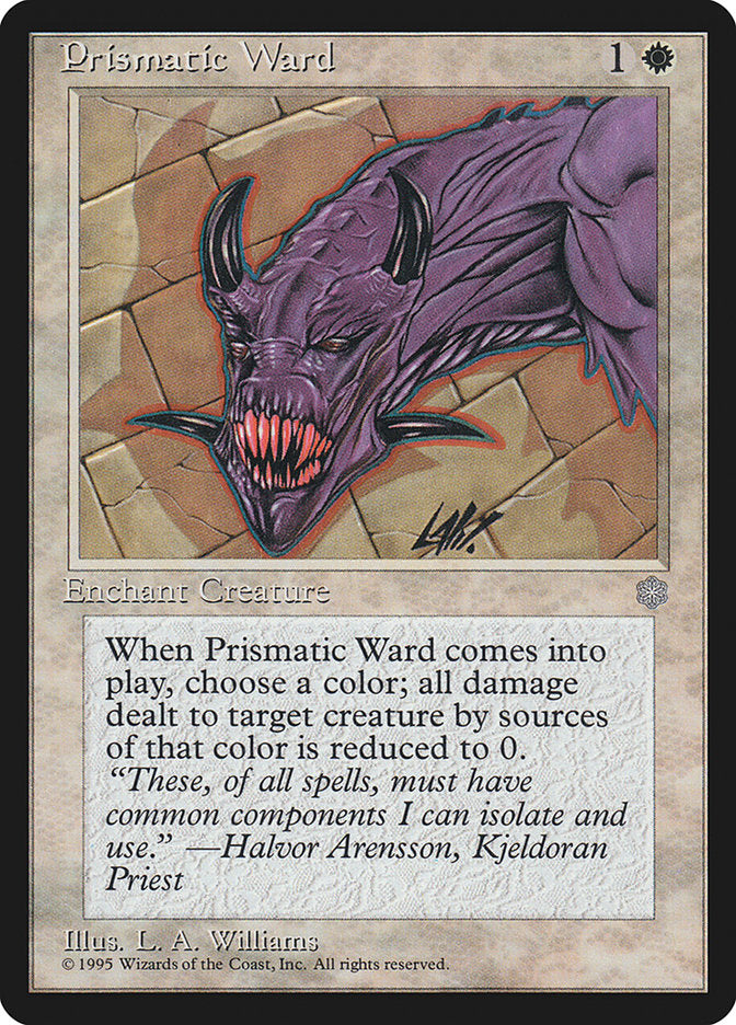 Prismatic Ward [Ice Age] MTG Single Magic: The Gathering | Red Claw Gaming