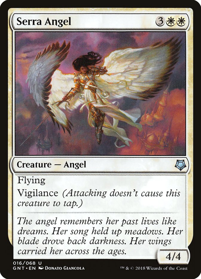 Serra Angel [Game Night 2018] MTG Single Magic: The Gathering | Red Claw Gaming