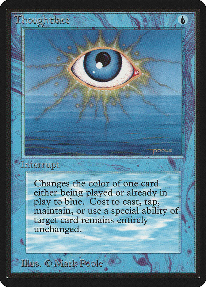 Thoughtlace [Beta Edition] MTG Single Magic: The Gathering | Red Claw Gaming