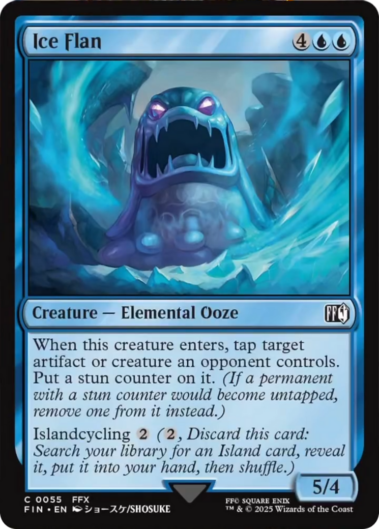 Ice Flan [FINAL FANTASY] MTG Single Magic: The Gathering | Red Claw Gaming