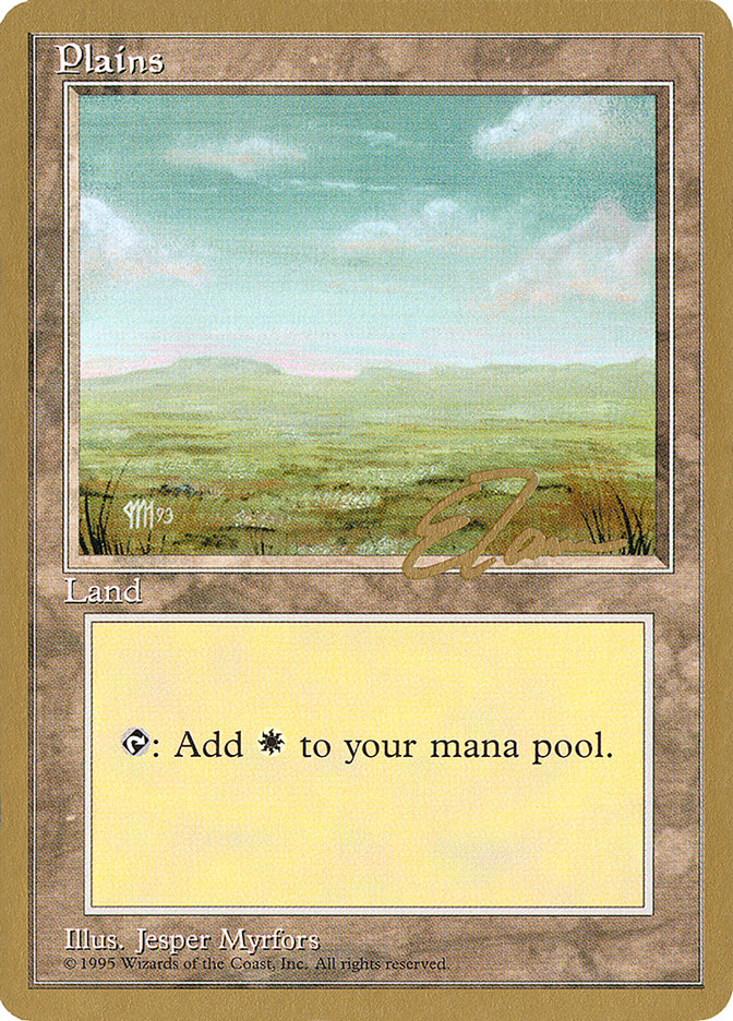 Plains (et364) (Eric Tam) [Pro Tour Collector Set] MTG Single Magic: The Gathering | Red Claw Gaming