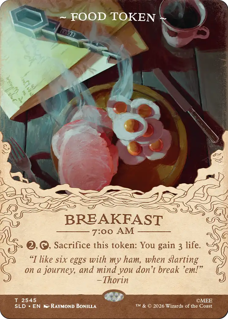 Food Token (2545) [Secret Lair Drop Series] MTG Single Magic: The Gathering | Red Claw Gaming