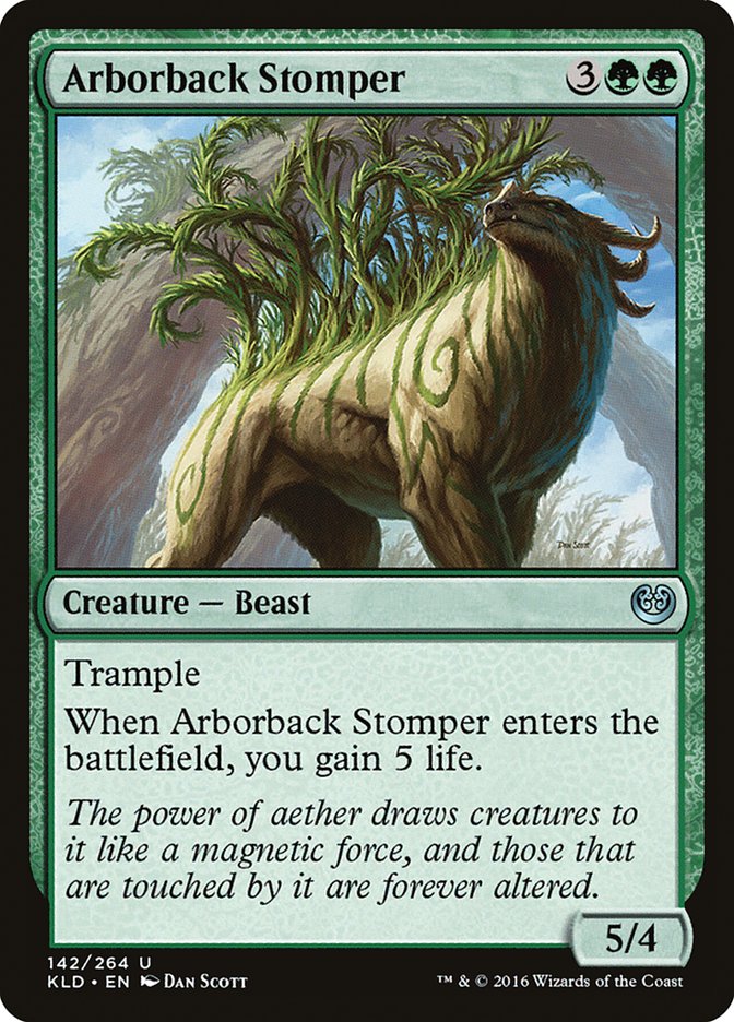 Arborback Stomper [Kaladesh] MTG Single Magic: The Gathering | Red Claw Gaming
