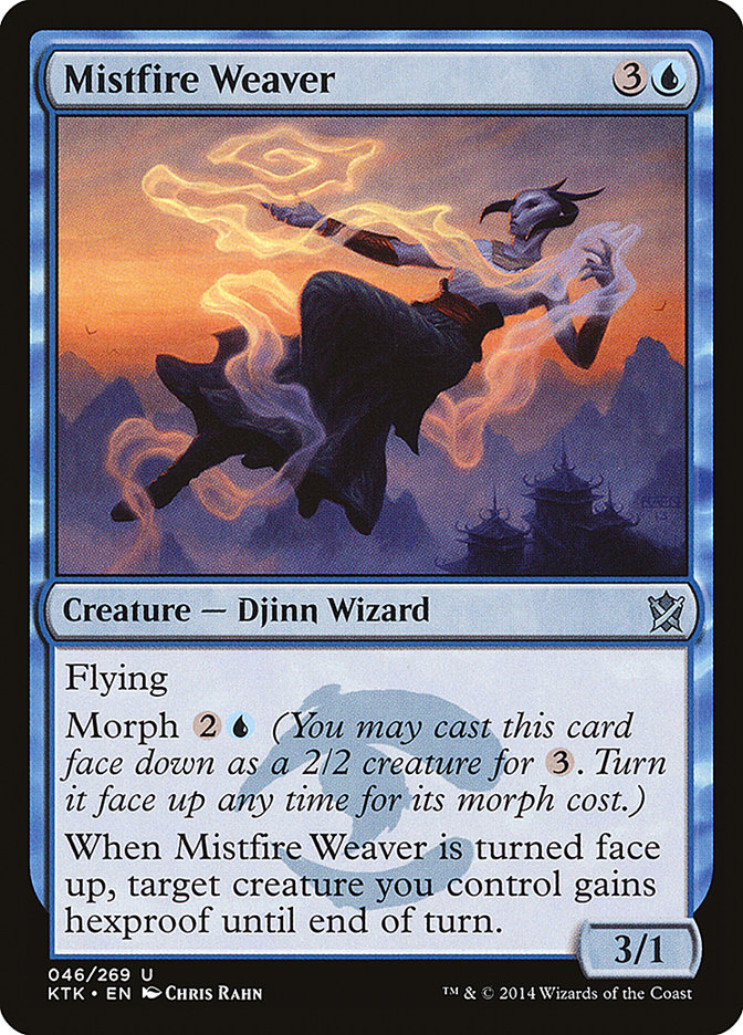 Mistfire Weaver [Khans of Tarkir] MTG Single Magic: The Gathering | Red Claw Gaming